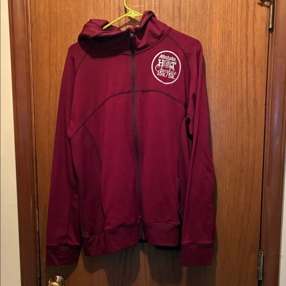 Women's Burgundy Hoodie